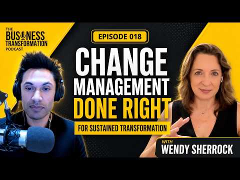 Wendy Sherrock – The secret to program success: How to use Change Management properly for sustained business transformation.