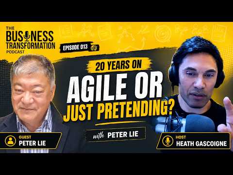 Peter Lie - Agile Manifesto 20yrs on are we really agile or just pretending