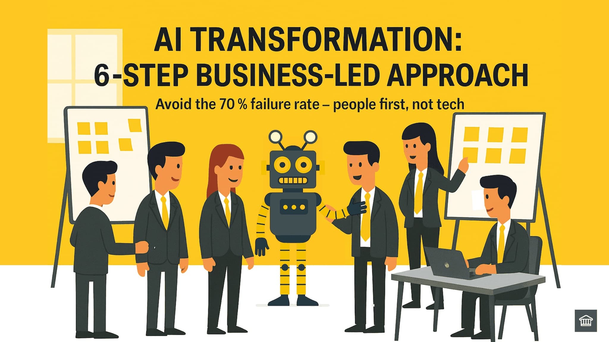 AI Transformation Guide: 6-Step HOBA Method to Avoid 70% Failure Rate AI Transformation Guide: 6-Step HOBA Method to Avoid 70% Failure Rate