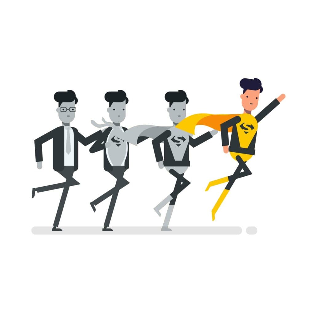 What is a Business Transformator - illustrating the community of professionals who choose HOBA for business transformation.