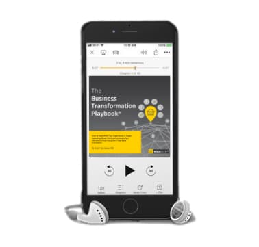The Business Transformation Playbook Audiobook is Now Live