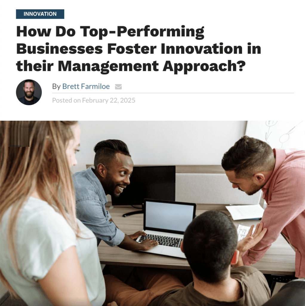 Heath Gascoigne Featured in TechBullion: How Top Businesses Foster Innovation