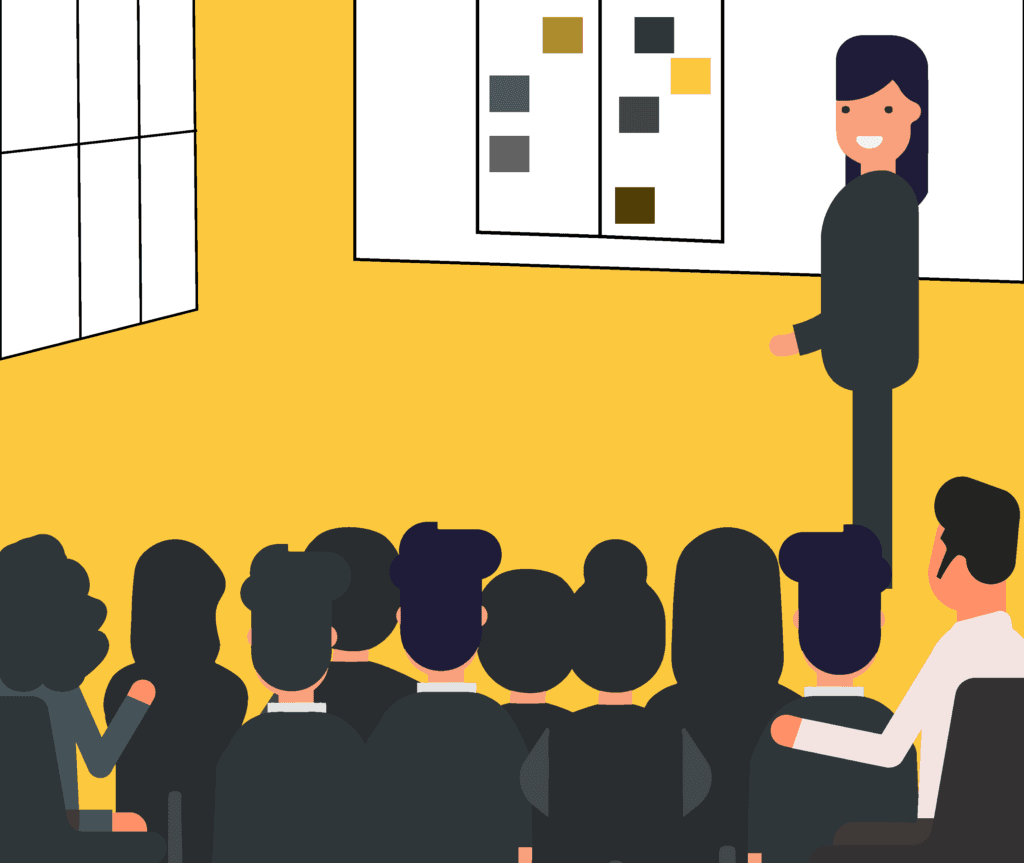 What people think business transformation is like vs what it is actually like, illustrating the reality of transformation.