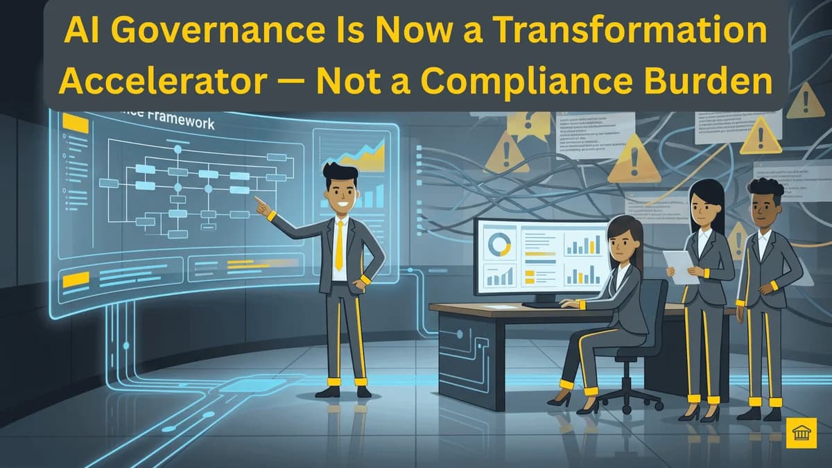 AI Governance Is Now a Transformation Accelerator — Not a Compliance Burden AI Governance Is Now a Transformation Accelerator — Not a Compliance Burden