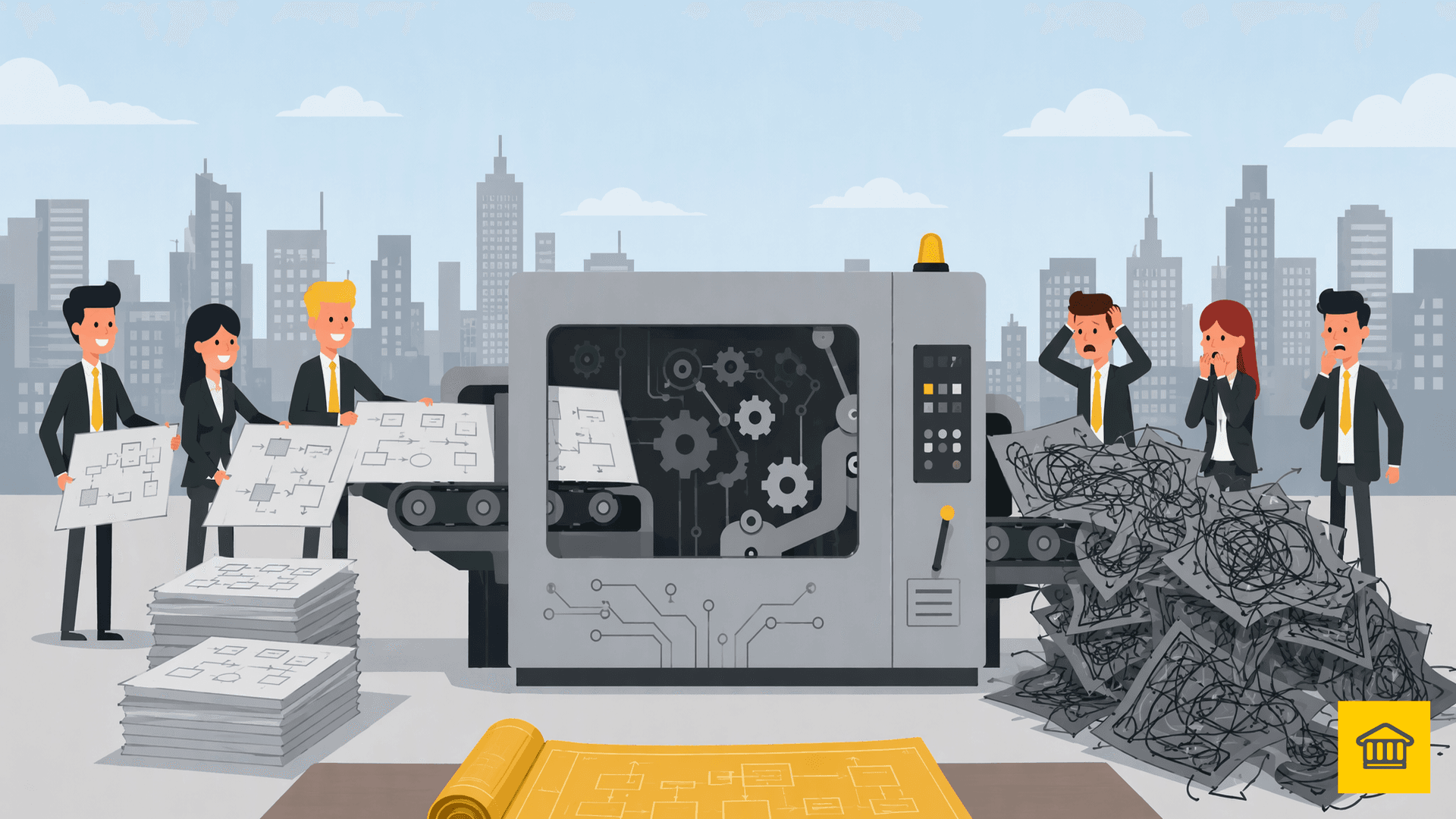 73% of AI Projects Fail Because Nobody Mapped the Shadow Processes | HOBA 73% of AI Projects Fail Because Nobody Mapped the Shadow Processes | HOBA