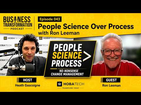 Ron Leeman on People Science, Digital Change, and Why 70% Failure Rates Are a Myth Ron Leeman on People Science, Digital Change, and Why 70% Failure Rates Are a Myth