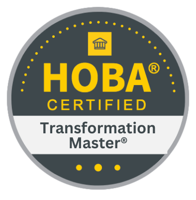 HOBA Certified Business Transformation Master Badge
