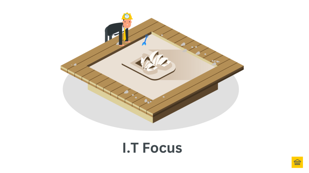 TOGAF's single focus is I.T 💻 TOGAF's single focus is I.T 💻