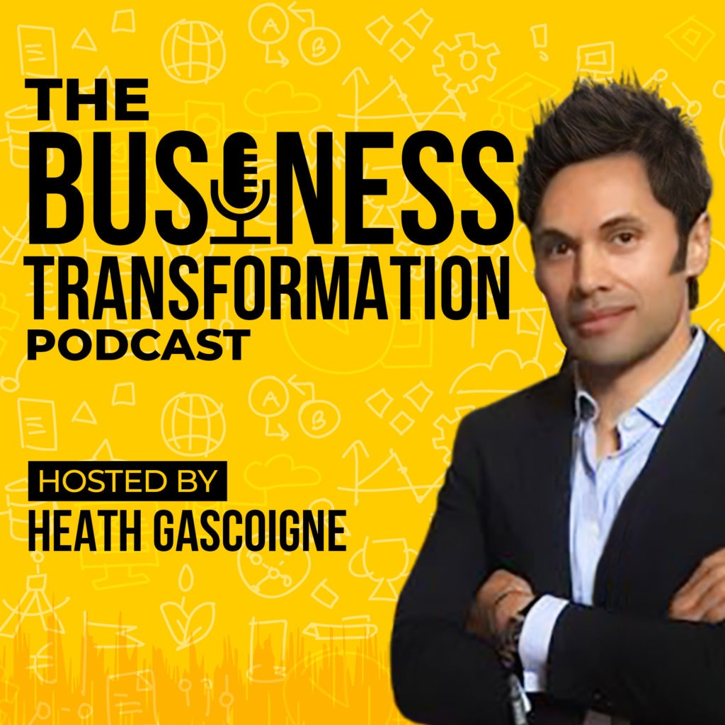 The Business Transformation Podcast logo and branding The Business Transformation Podcast logo and branding