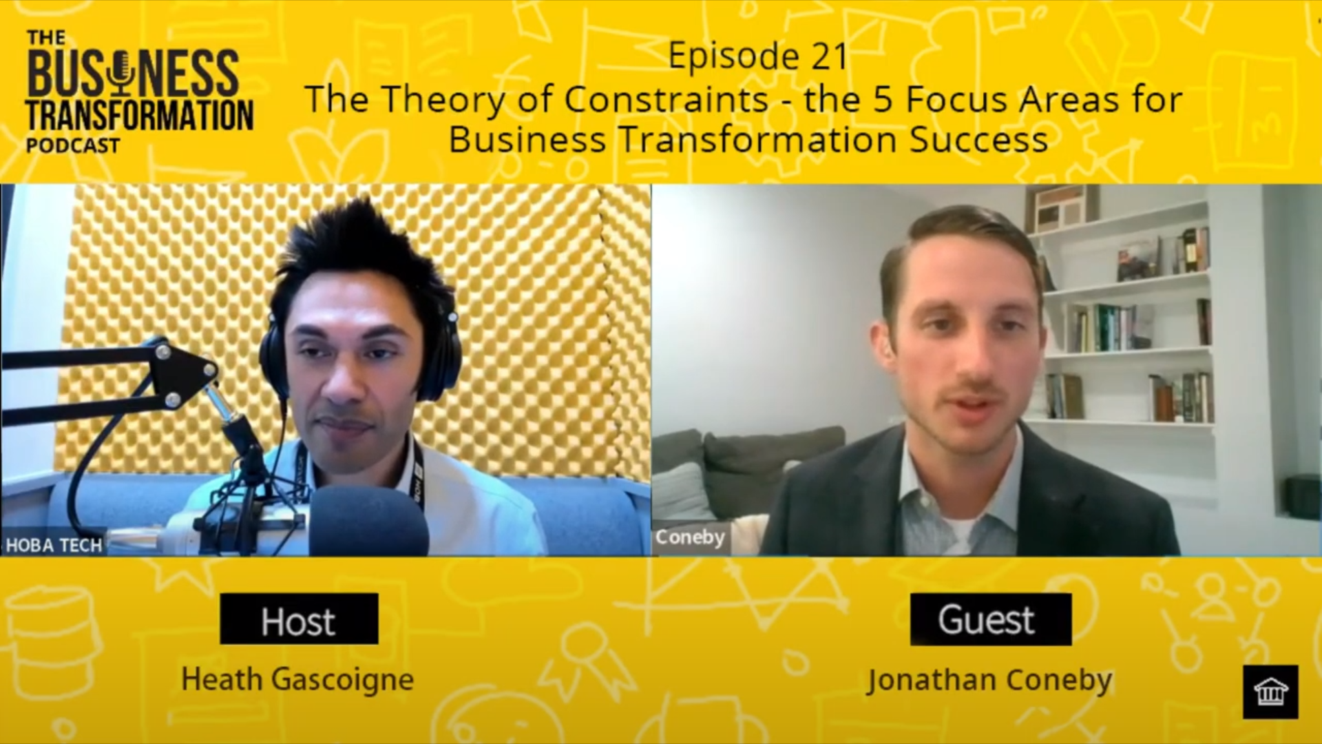 Theory of Constraints Podcast with Jonathan Coneby